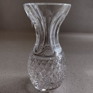 Gorgeous NWT Vintage Crystal Signed Waterford Bud Vase 4" Tall